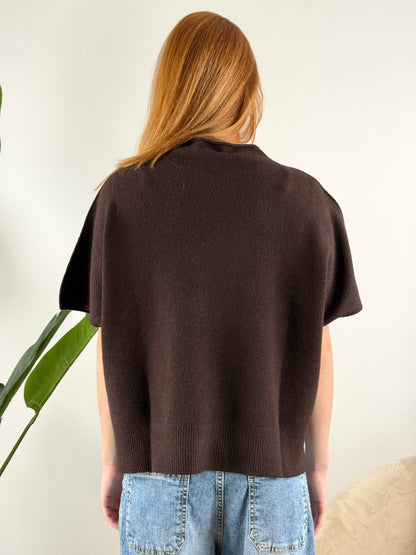 KONTATTO - MAGLIA CRATERE SMANICATA