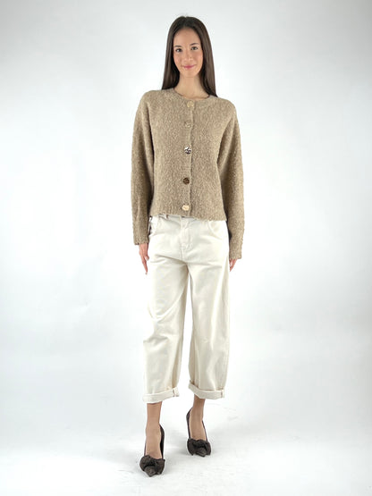 DEVA COUTURE PARIS - CARDIGAN BOUCLÉ