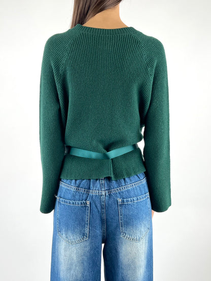 SUSY MIX - GIACCHINA IN MAGLIA CON CINTURA