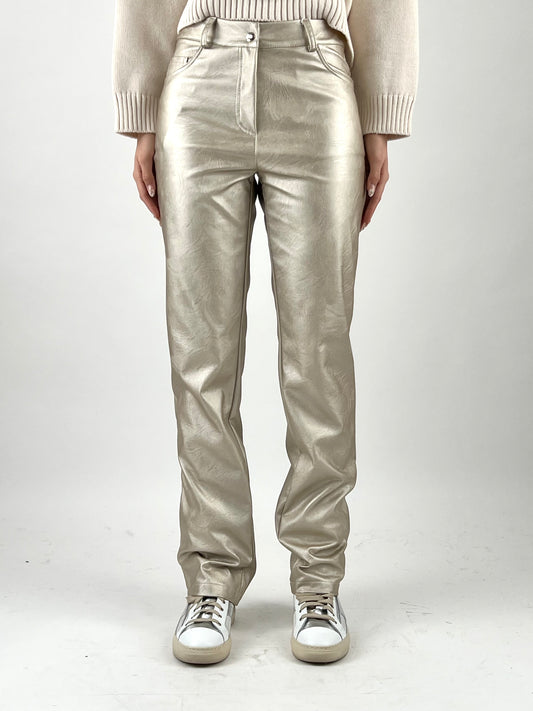 MOTEL - PANTALONE ECOPELLE REGULAR