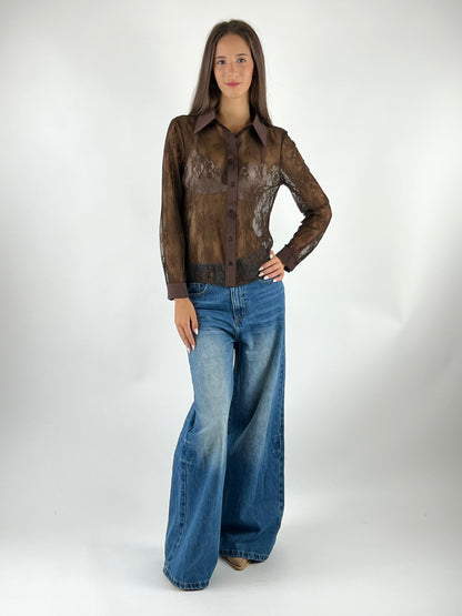 SUSY MIX - CAMICIA IN PIZZO