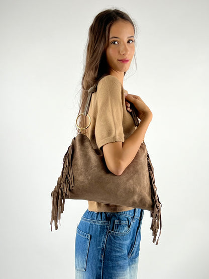 DEVA - BORSA ANELLI FRANGE