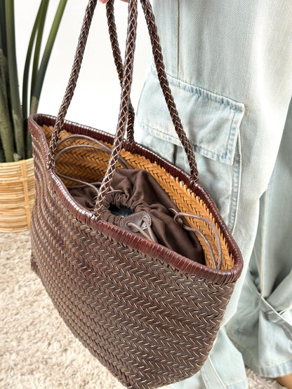 DEVA - SHOPPER INTRECCIATA