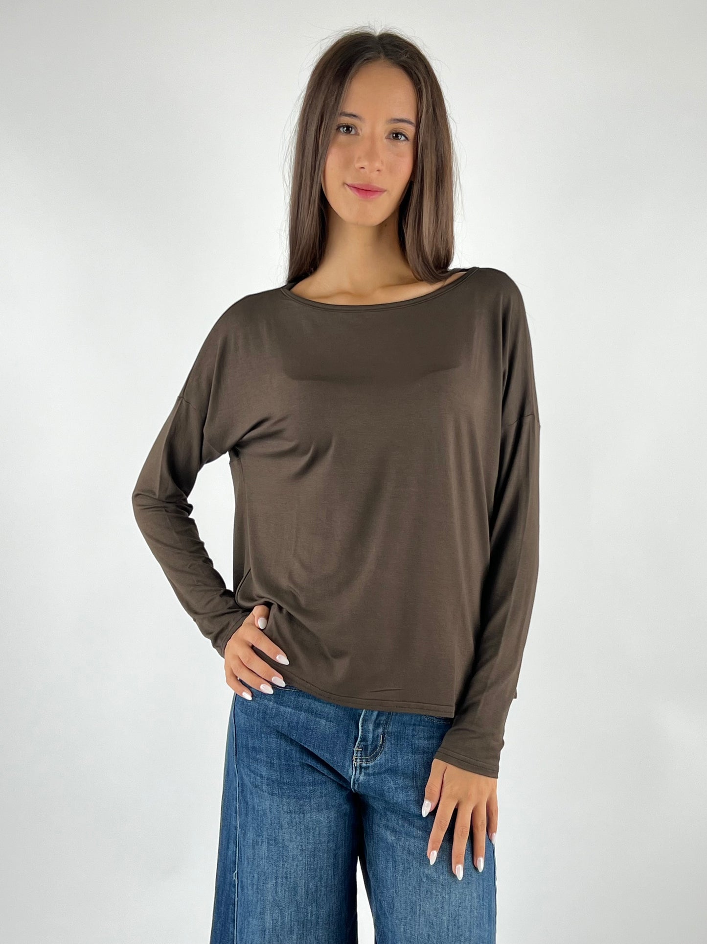 SUSY MIX - MAGLIA KIMONO MANICA LUNGA