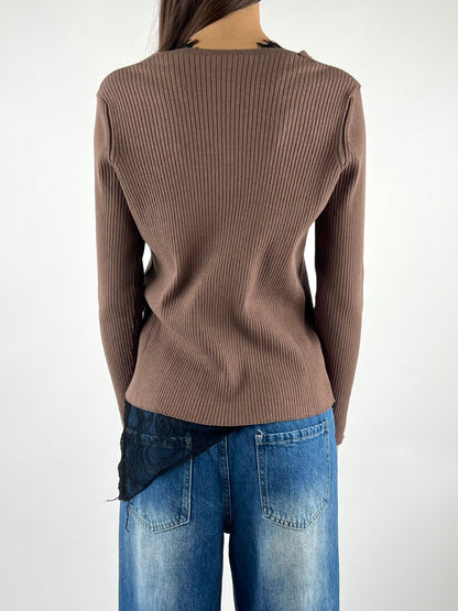 KONTATTO - CARDIGAN LACCI