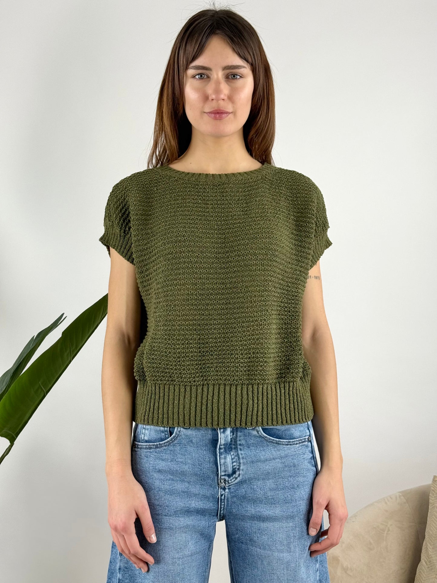 TENSIONE IN - MAGLIA SMANICATA