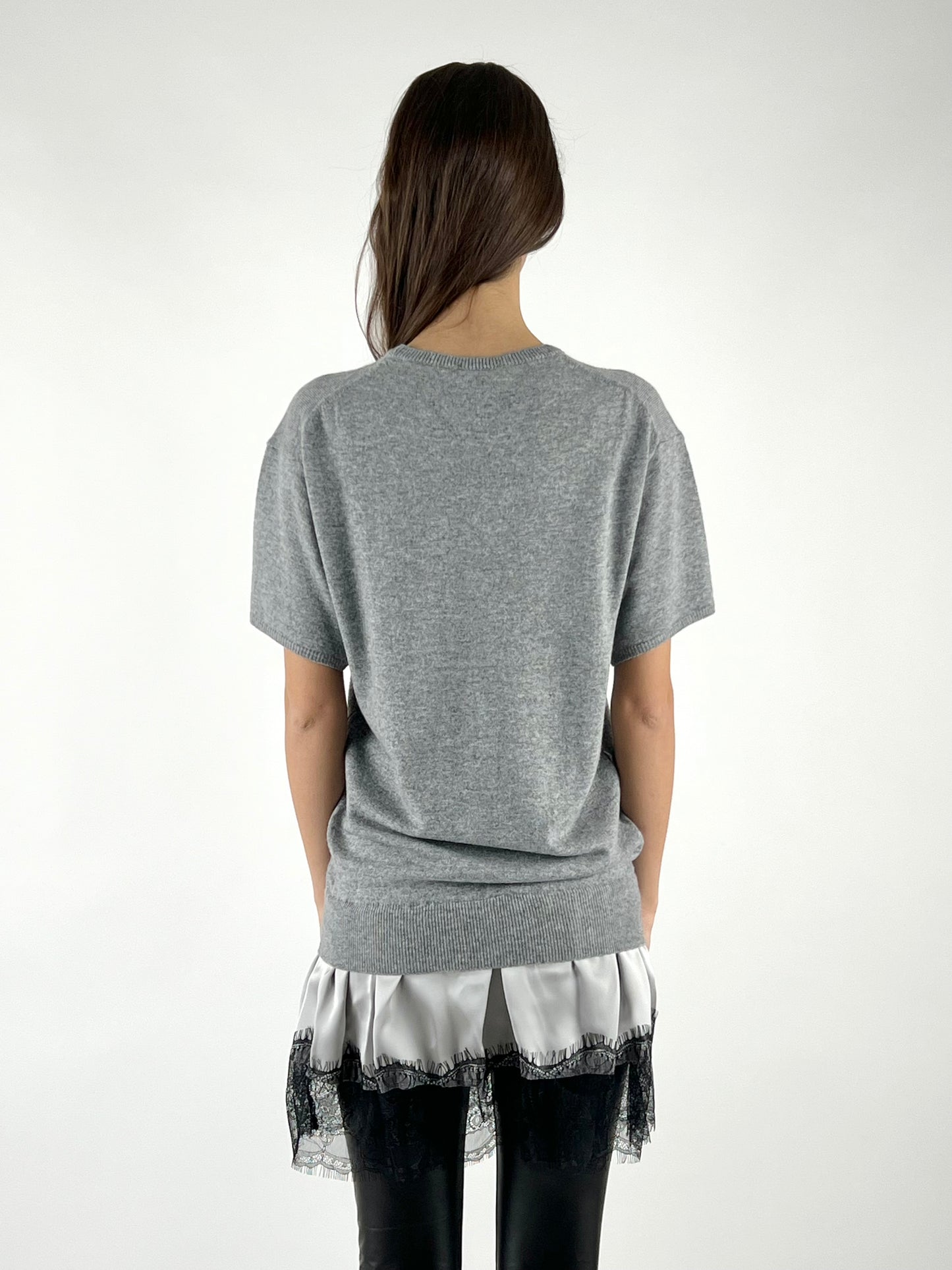 VICOLO - ABITO MAGLIA SATIN