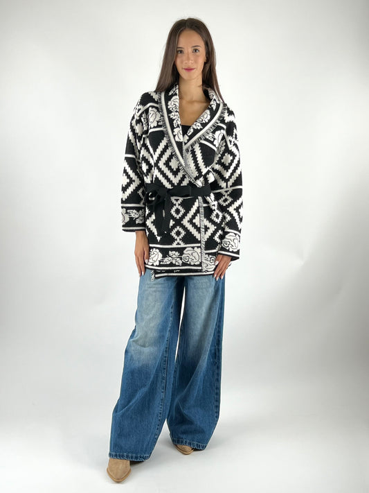 SUSY MIX - CARDIGAN JAQUARD