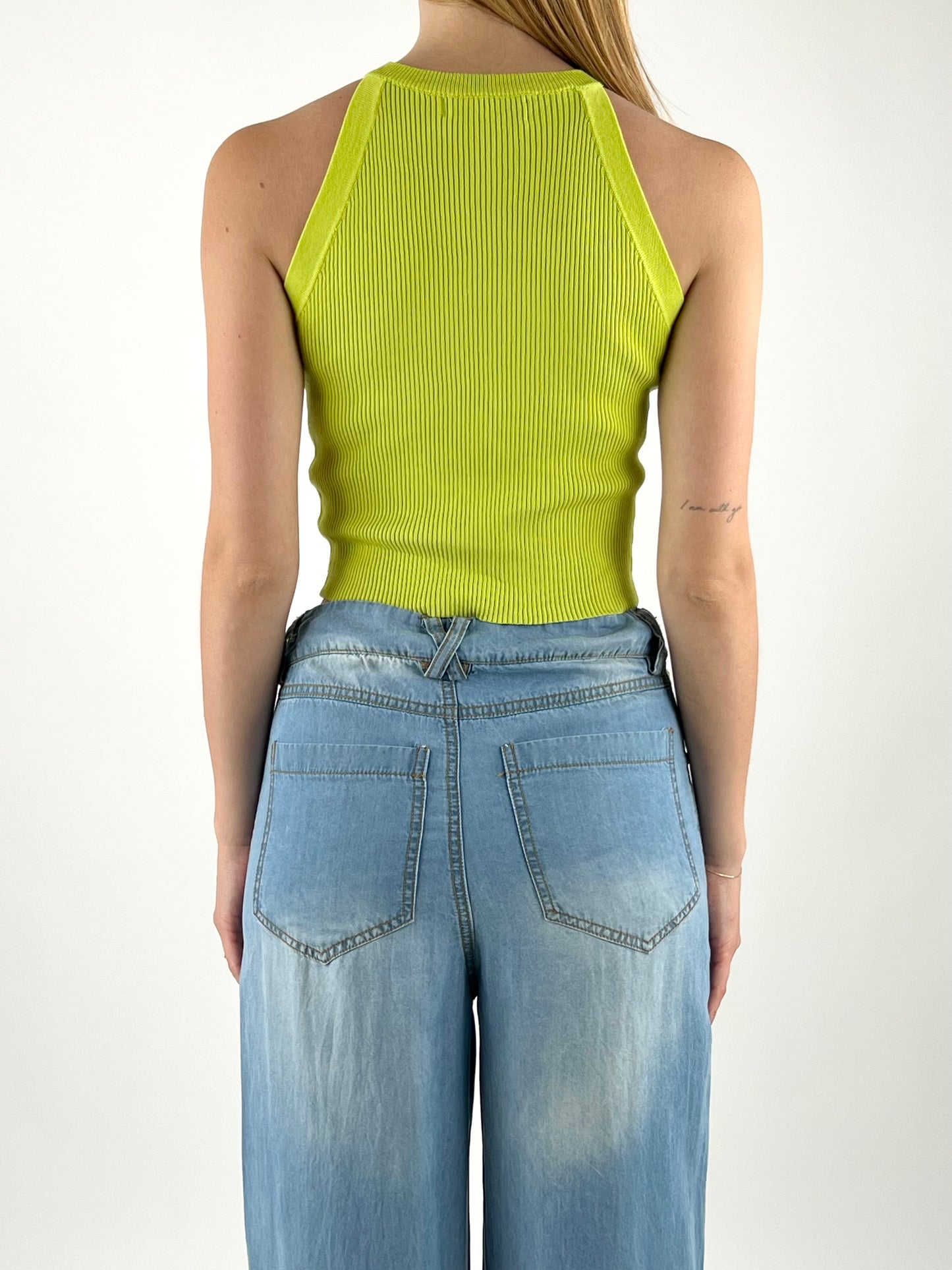 DEVA - TOP TORCHON STRASS