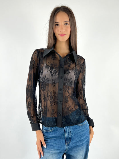 SUSY MIX - CAMICIA IN PIZZO