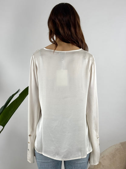 SUSY MIX - BLUSA SATIN MANICA KIMONO