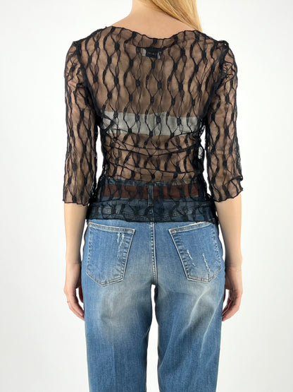 SUSY MIX - MAGLIA BARCA TULLE
