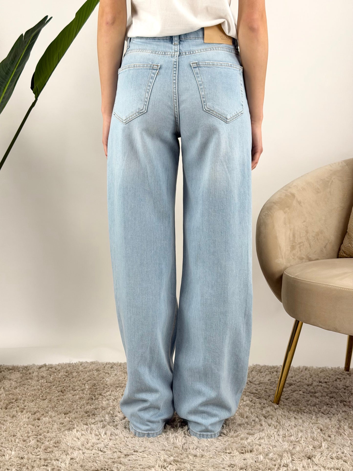 VICOLO - JEANS STRAIGHT LOOSE