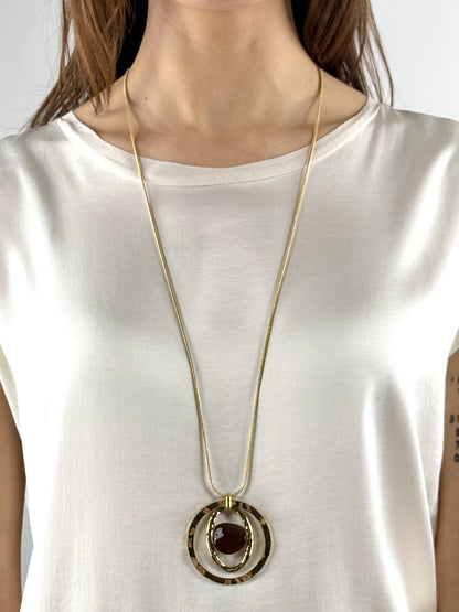 DEVA COUTURE PARIS - COLLANA LUNGA AMBRA