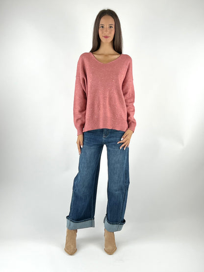 SUSY MIX - MAGLIA LUREX PAILLETTES