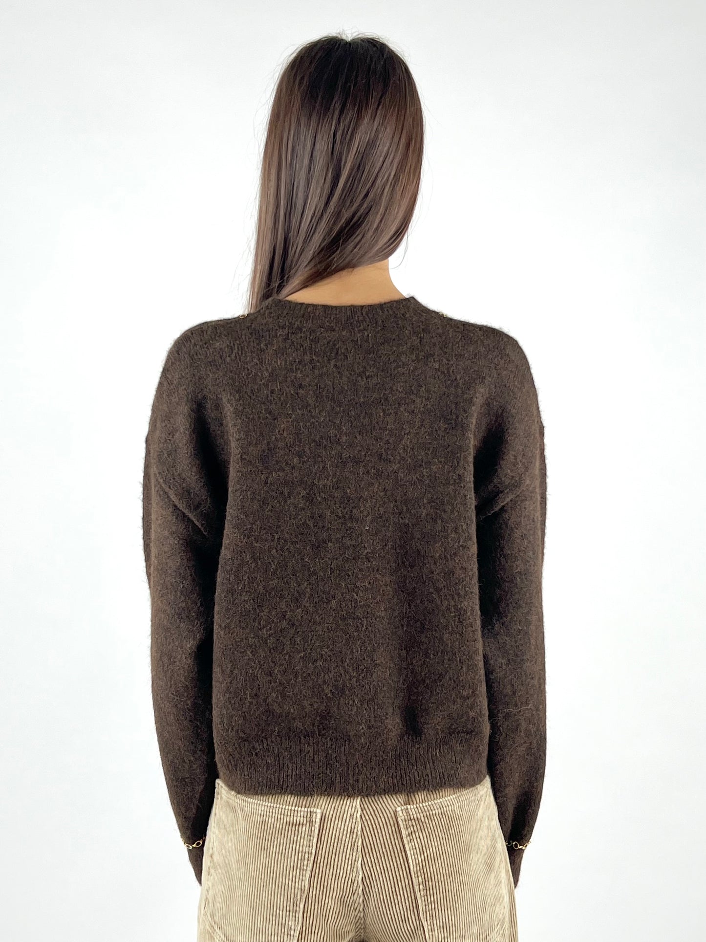 DEVA COUTURE PARIS - MAGLIA GIROCOLLO ADÈLE