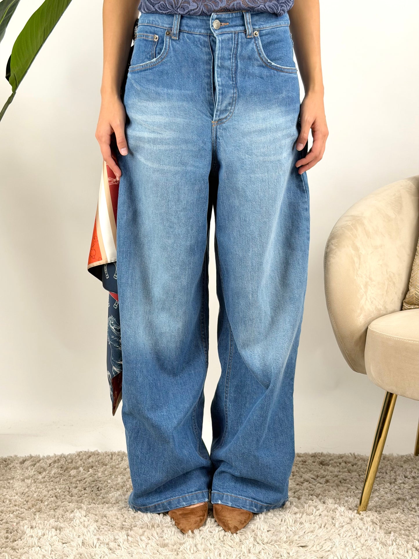 TENSIONE IN - JEANS FOULARD