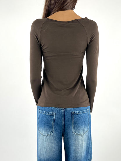 SUSY MIX - MAGLIA CON ACCESSORIO LATERALE