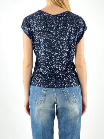 SUSY MIX - MAGLIA BARCA FULL PAILLETTES