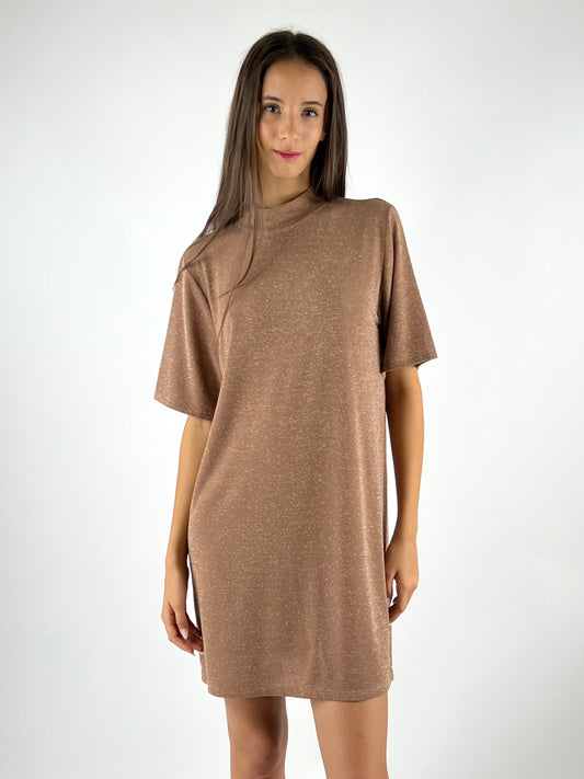 KONTATTO - ABITO LUREX CINTURA