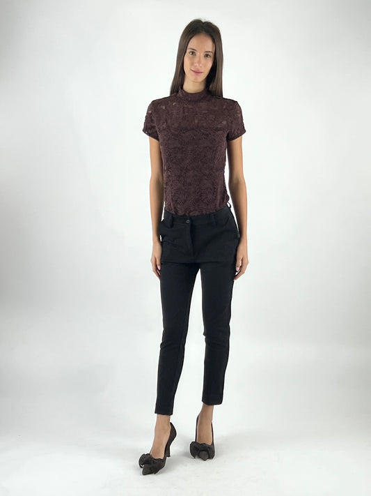 DEVA - PANTALONE PUNTO MILANO SIGARETTA