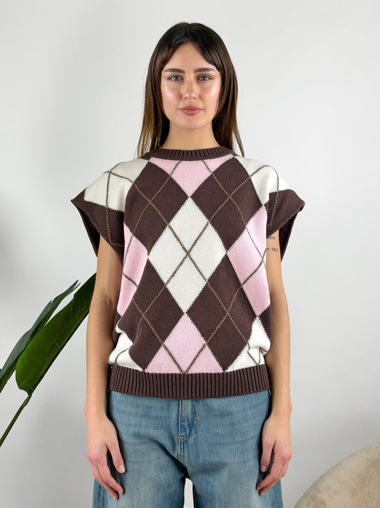 TENSIONE IN - GILET ROMBI