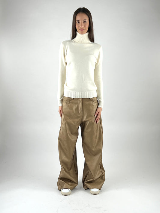 MOTEL - PANTALONE ECOPELLE