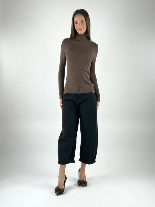 MOTEL - PANTALONE BARREL FUSTAGNO