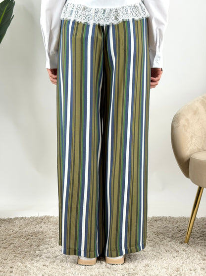 HAVEONE - PANTALONE NOMAD RIGHE