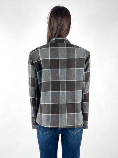 MOTEL - GIACCA CHECK DOPPIOPETTO