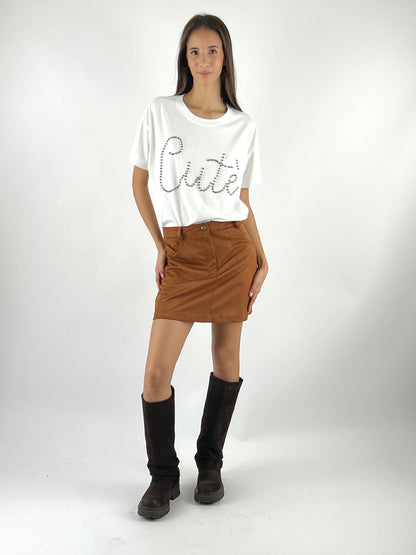 KONTATTO - MINIGONNA SUEDE