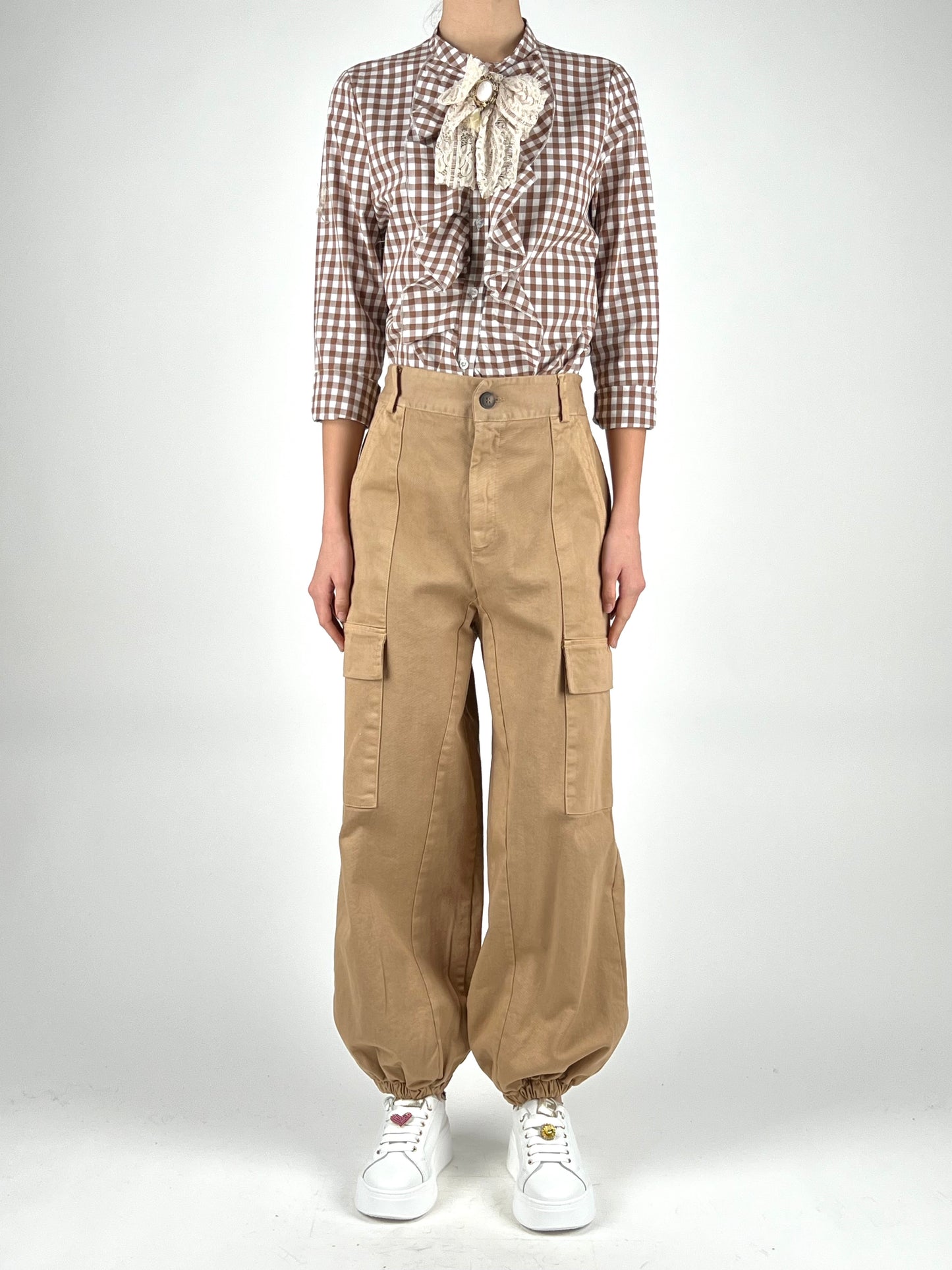 HAVEONE - PANTALONE CARGO TASCONI