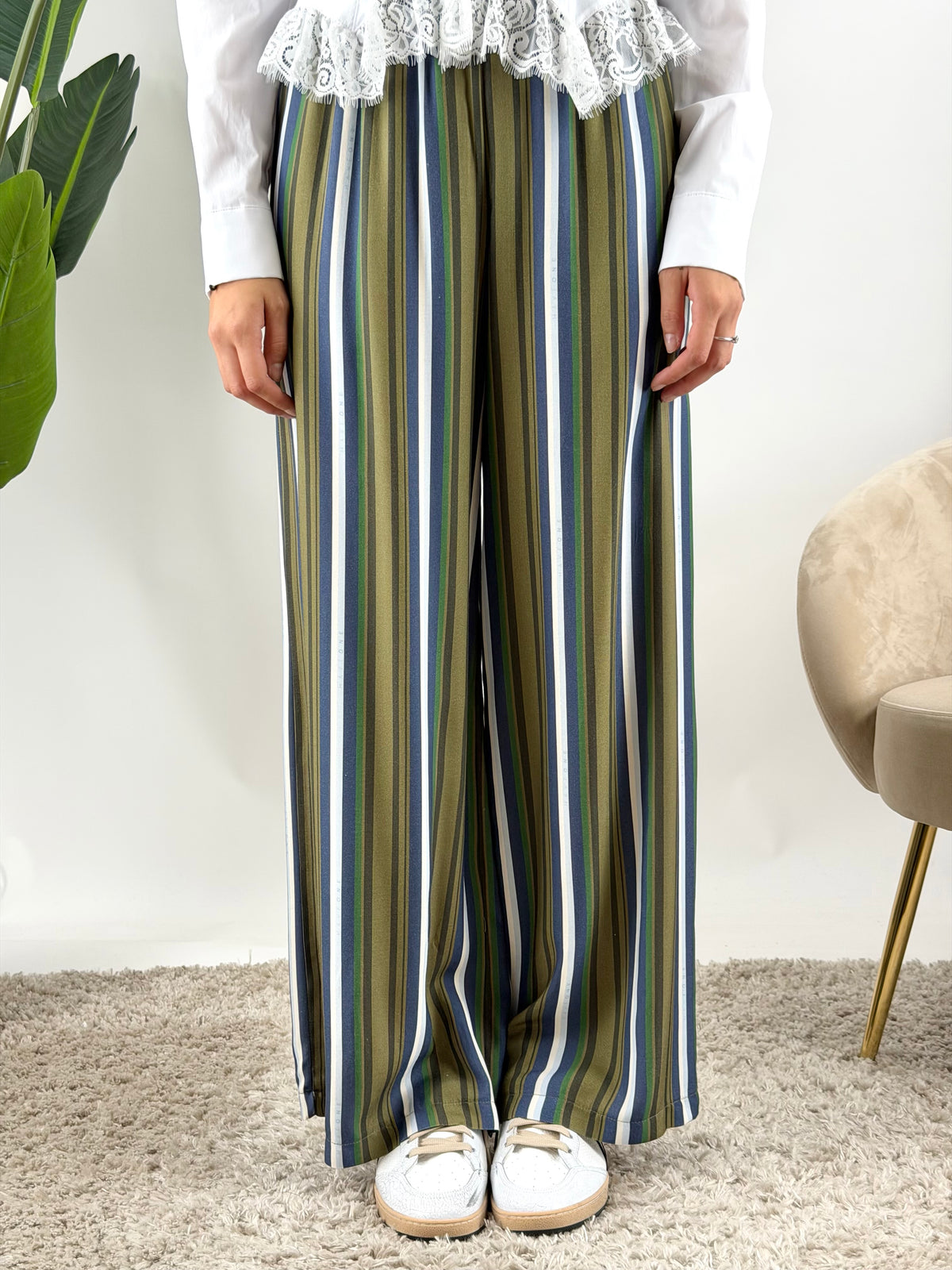 HAVEONE - PANTALONE NOMAD RIGHE