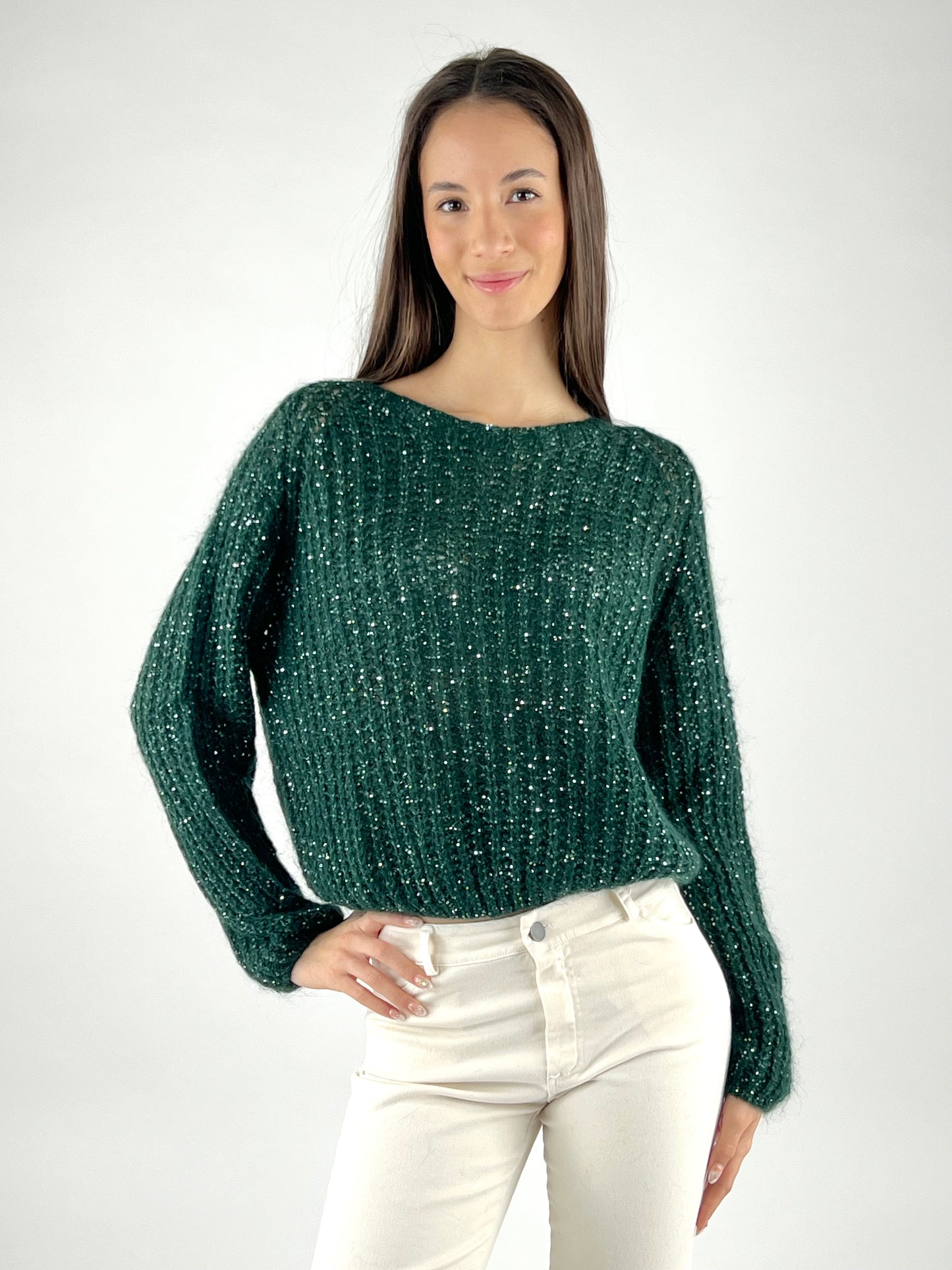 TENSIONE IN - MAGLIA MICRO PAILLETTES