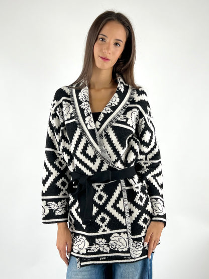 SUSY MIX - CARDIGAN JAQUARD