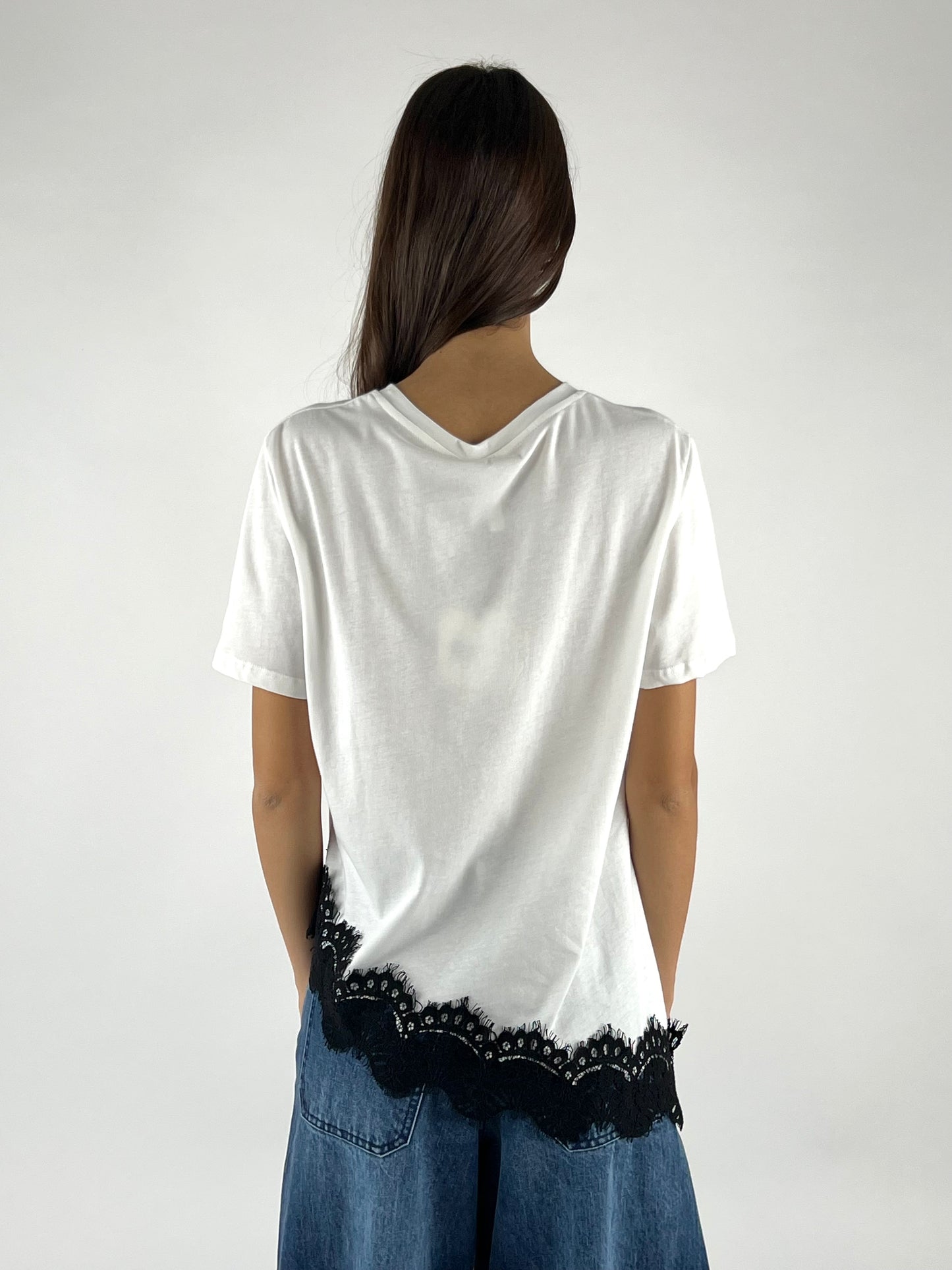 TENSIONE IN - T-SHIRT BORDO PIZZO