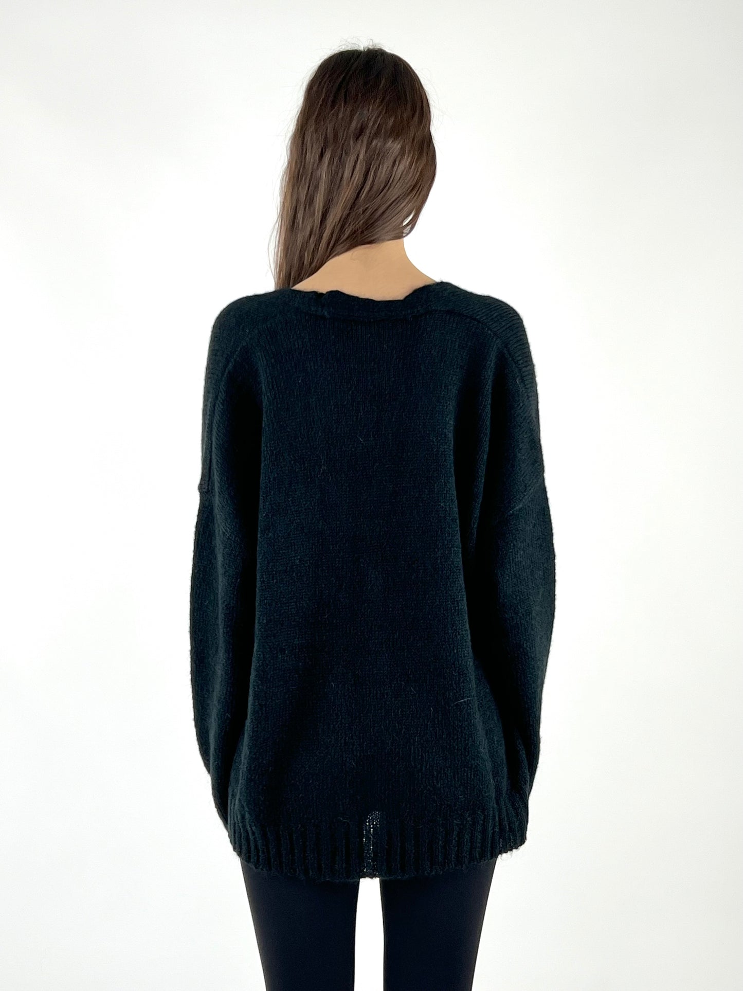 KONTATTO - CARDIGAN LUNGO MOHAIR