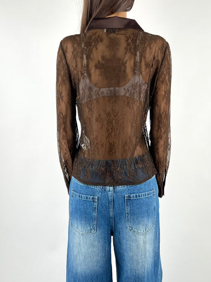 SUSY MIX - CAMICIA IN PIZZO