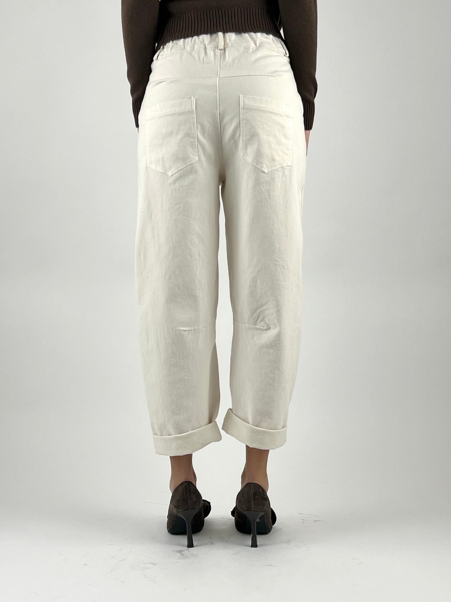 MOTEL - PANTALONE BARREL FUSTAGNO