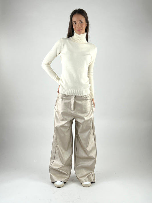 MOTEL - PANTALONE ECOPELLE