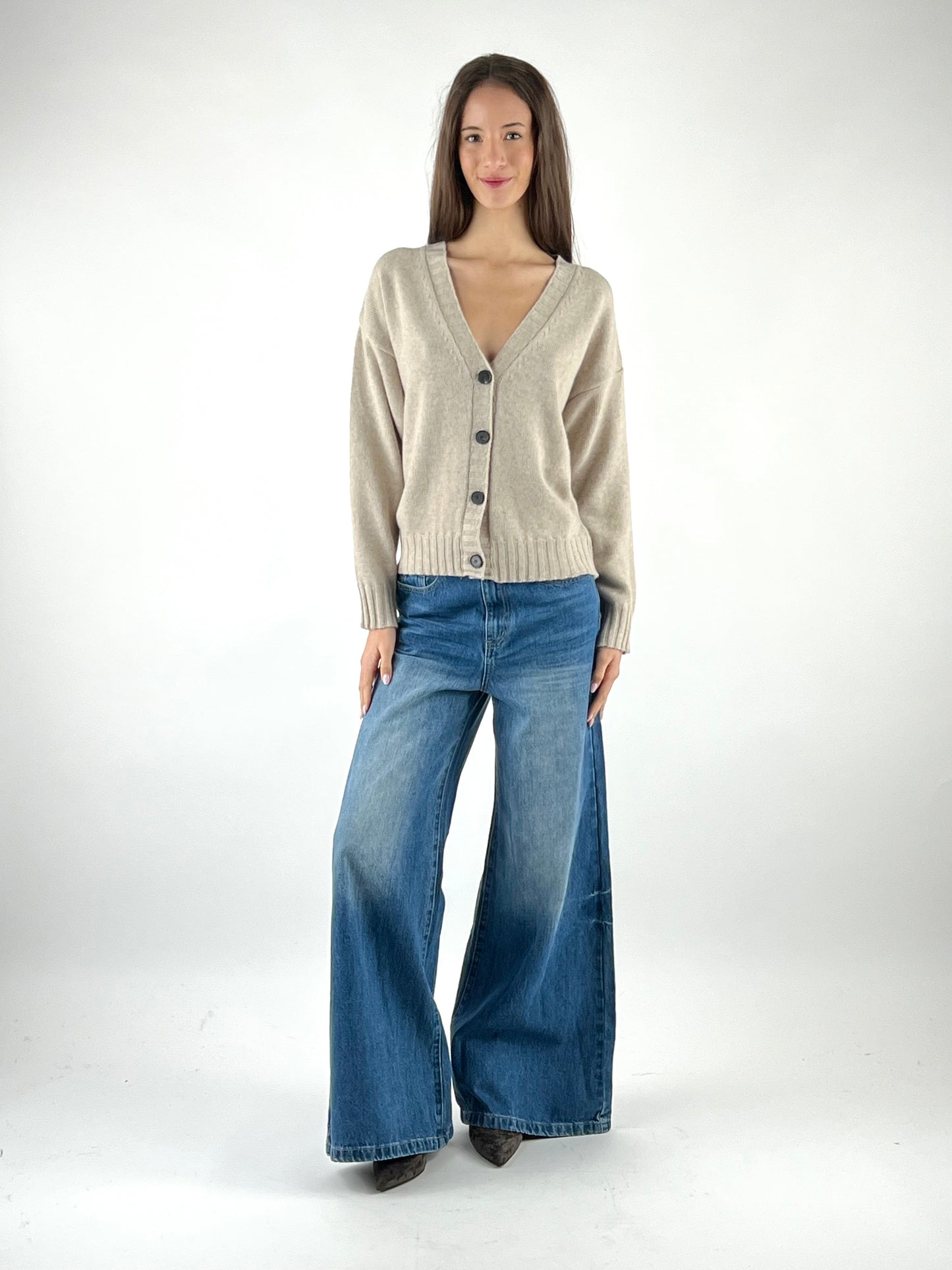 VICOLO - CARDIGAN BOTTONI