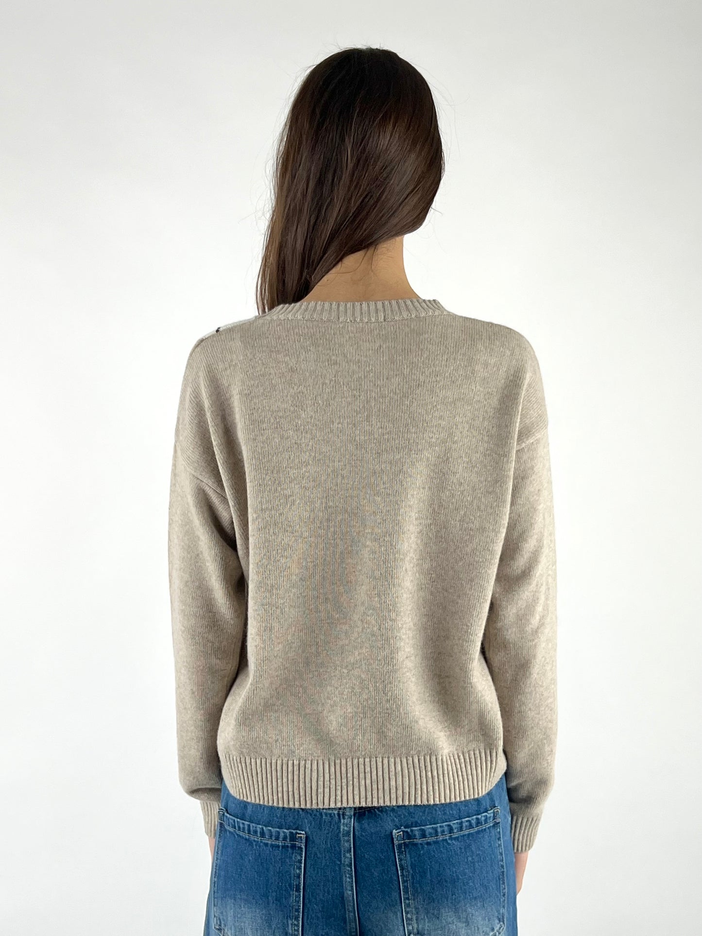 MOTEL - MAGLIA GIROCOLLO LOSANGHE