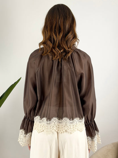 SUSY MIX - BLUSA CON PIZZO