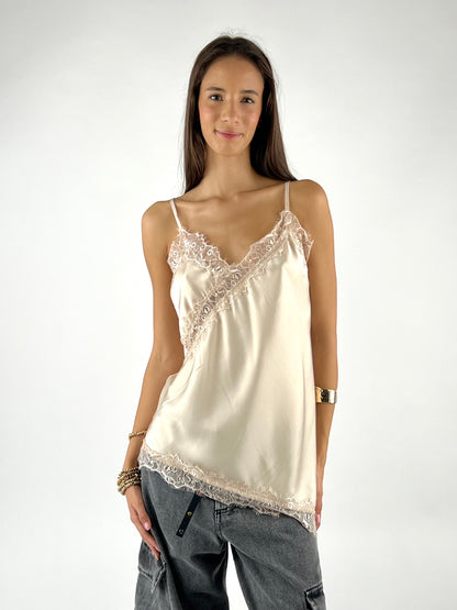 DEVA - TOP ASIMMETRICO PIZZO
