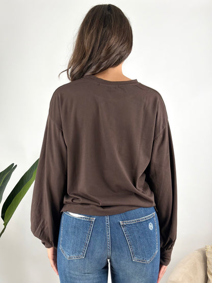 HAVEONE - MAGLIA MANICA PALLONCINO