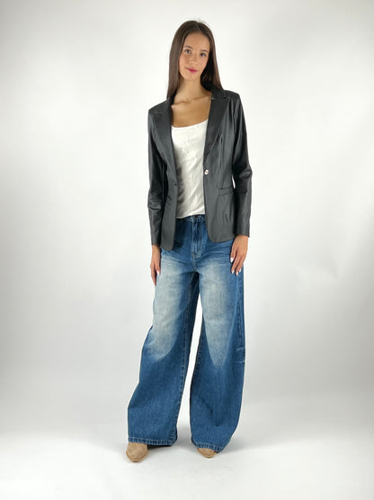 SUSY MIX - GIACCA ECOPELLE SPAZZOLATA