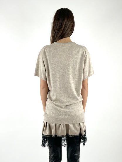 VICOLO - ABITO MAGLIA SATIN