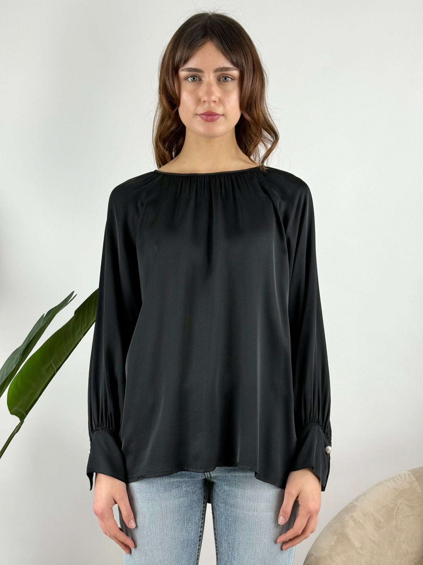 SUSY MIX - BLUSA SATIN SPILLA