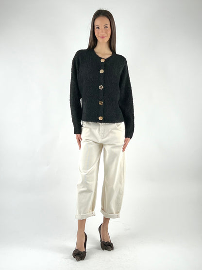 DEVA COUTURE PARIS - CARDIGAN BOUCLÉ