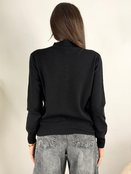 HAVEONE - MAGLIA BOTTONCINI ROUCHES